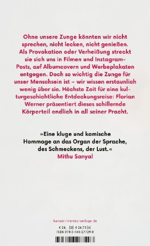 Buchcover und Innenansicht für das Buch: Die Zunge