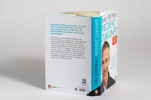 Buchcover und Innenansicht für das Buch: Projekt Zukunft