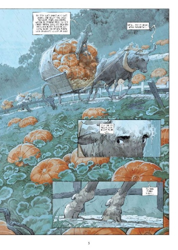 Buchcover und Innenansicht für das Buch: Schloss der Tiere. Band 3