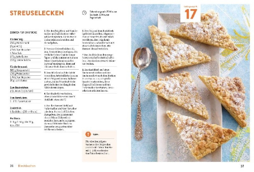 Buchcover und Innenansicht für das Buch: Meine Lieblingsrezepte: Expressbacken