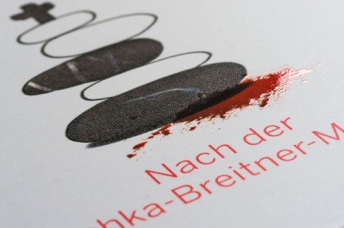Buchcover und Innenansicht für das Buch: Achtsam morden - Das Übungsbuch nach der Joschka-Breitner-Methode
