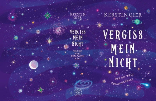 Buchcover und Innenansicht für das Buch: Vergissmeinnicht - Was die Welt zusammenhält