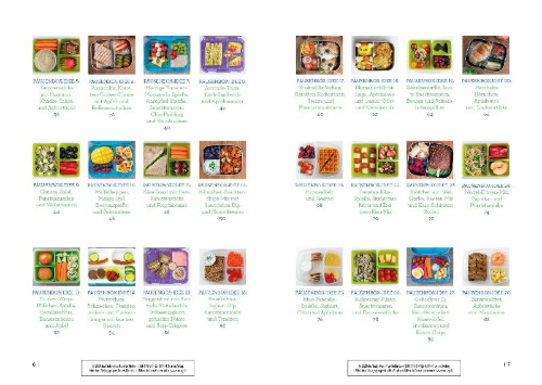 Buchcover und Innenansicht für das Buch: Meal Prep für Kinder