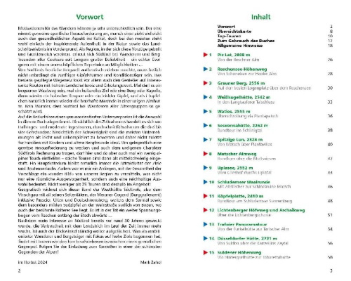 Buchcover und Innenansicht für das Buch: ROTHER Wanderbuch Leichte Wanderungen Südtirol - Vinschgau, Meraner und Bozner Land