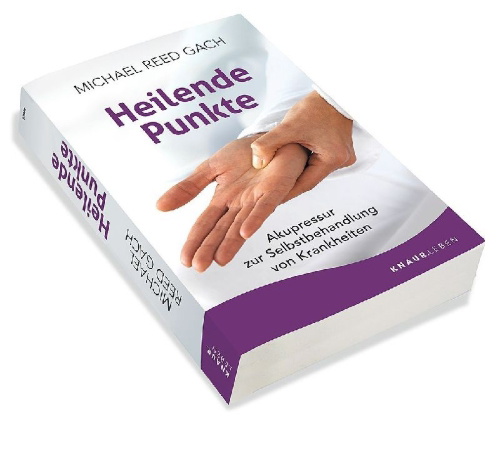 Buchcover und Innenansicht für das Buch: Acupressure's Potent Points