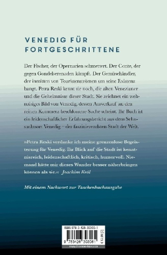 Buchcover und Innenansicht für das Buch: Als ich einmal in den Canal Grande fiel
