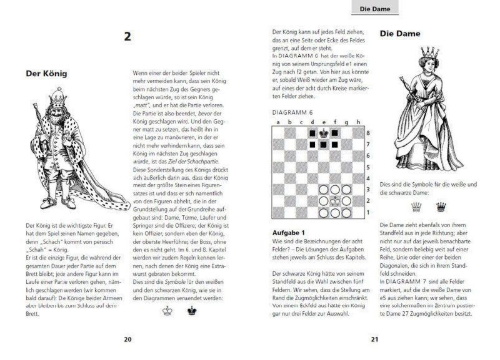 Buchcover und Innenansicht für das Buch: Schach Zug um Zug