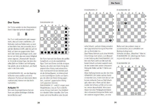Buchcover und Innenansicht für das Buch: Schach Zug um Zug