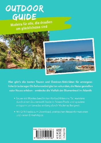 Buchcover und Innenansicht für das Buch: MARCO POLO OUTDOOR GUIDE Reiseführer Madeira