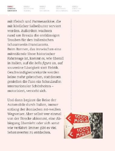 Buchcover und Innenansicht für das Buch: Amore & Motore