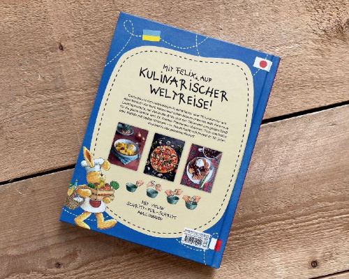 Buchcover und Innenansicht für das Buch: Felix - Das Koch- und Backbuch