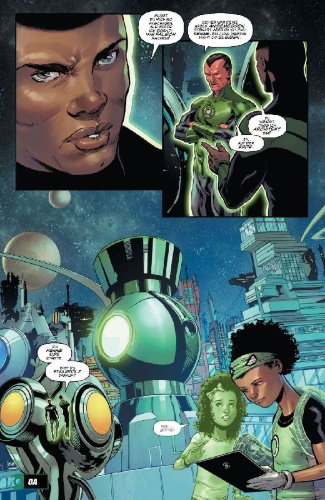 Buchcover und Innenansicht für das Buch: Green Lantern Corps 6-9, Green Lantern 25-27