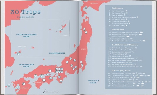 Buchcover und Innenansicht für das Buch: DUMONT Bildband Entdeckungsreise Japan