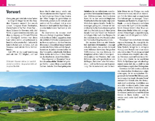 Buchcover und Innenansicht für das Buch: Reise Know-How Reiseführer Slowenien mit Triest