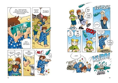 Buchcover und Innenansicht für das Buch: Die drei ??? Kids. Strandpiraten (drei Fragezeichen)