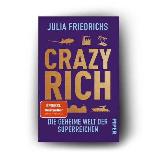 Buchcover und Innenansicht für das Buch: Crazy Rich