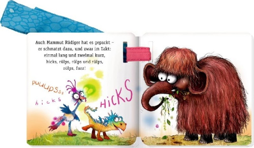Buchcover und Innenansicht für das Buch: Furzipups (Buggybuch)