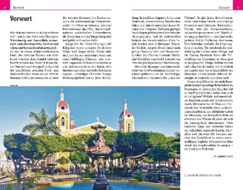 Buchcover und Innenansicht für das Buch: Reise Know-How Reiseführer Nicaragua