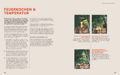 Buchcover und Innenansicht für das Buch: Petromax - Draußen zusammen am Feuer