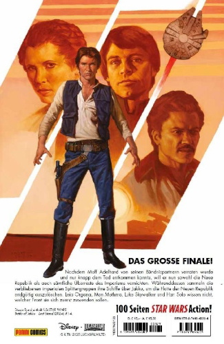 Buchcover und Innenansicht für das Buch: Star Wars Comics: Die Schlacht von Jakku 3 - Das letzte Gefecht