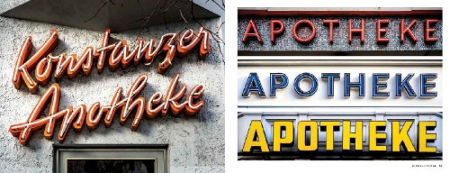 Buchcover und Innenansicht für das Buch: Berlin Typography [dt./engl.]
