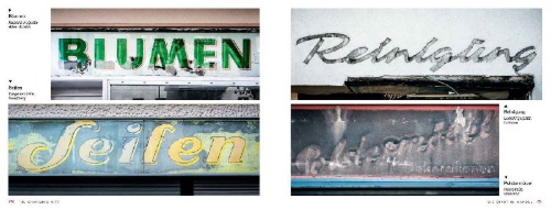 Buchcover und Innenansicht für das Buch: Berlin Typography [dt./engl.]