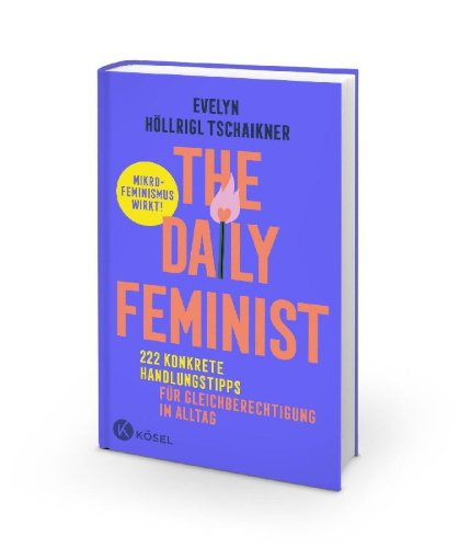 Buchcover und Innenansicht für das Buch: The Daily Feminist