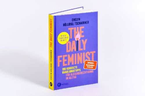 Buchcover und Innenansicht für das Buch: The Daily Feminist