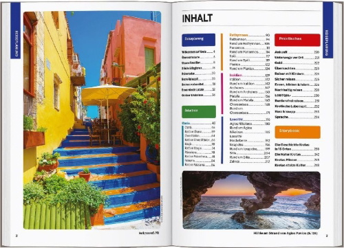 Buchcover und Innenansicht für das Buch: LONELY PLANET Reiseführer Kreta