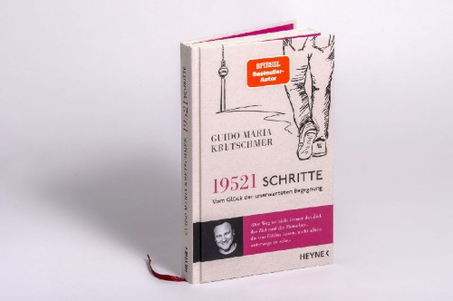Buchcover und Innenansicht für das Buch: 19.521 Schritte