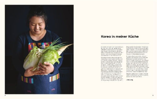 Buchcover und Innenansicht für das Buch: Koreanische Küche