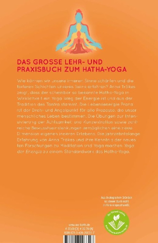 Buchcover und Innenansicht für das Buch: Yoga der Energie