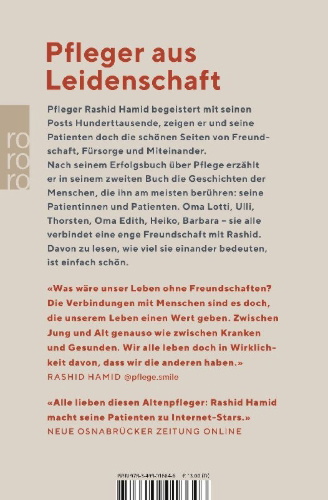 Buchcover und Innenansicht für das Buch: Freundschaft kennt kein Alter
