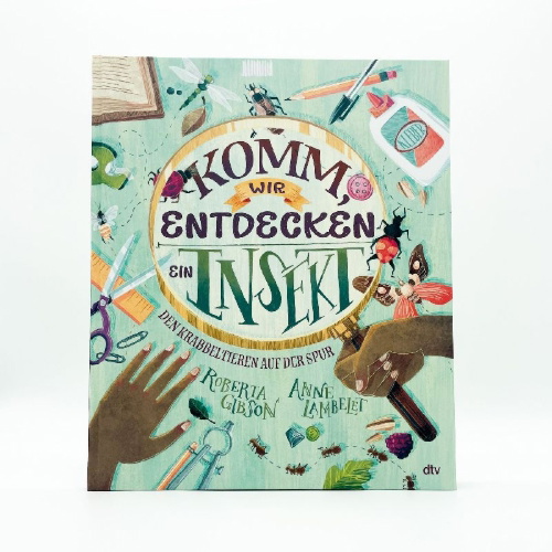 Buchcover und Innenansicht für das Buch: HOW TO BUILD AN INSECT