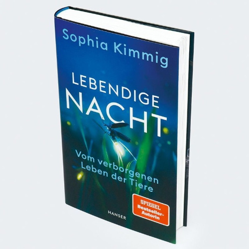 Buchcover und Innenansicht für das Buch: Lebendige Nacht
