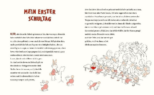 Buchcover und Innenansicht für das Buch: Max - Memoiren eines Schulanfängers