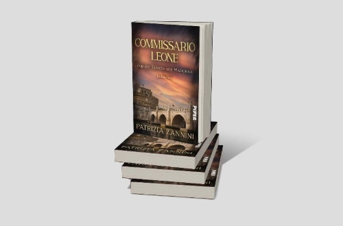Buchcover und Innenansicht für das Buch: Commissario Leone und die Tränen der Madonna