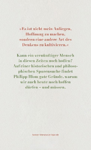 Buchcover und Innenansicht für das Buch: Hoffnung
