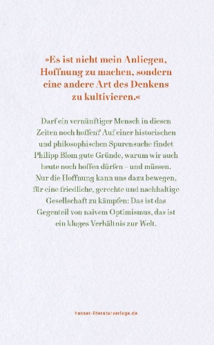 Buchcover und Innenansicht für das Buch: Hoffnung