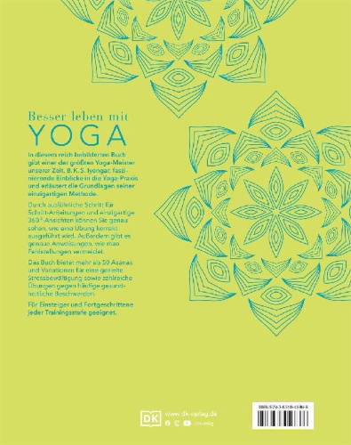 Buchcover und Innenansicht für das Buch: Yoga