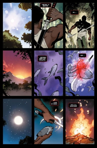 Buchcover und Innenansicht für das Buch: Blade: Red Band (2024) #1-#5