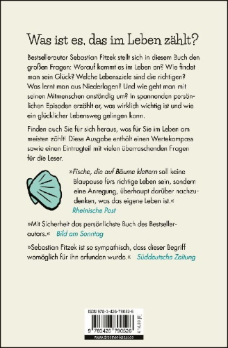 Buchcover und Innenansicht für das Buch: Fische, die auf Bäume klettern