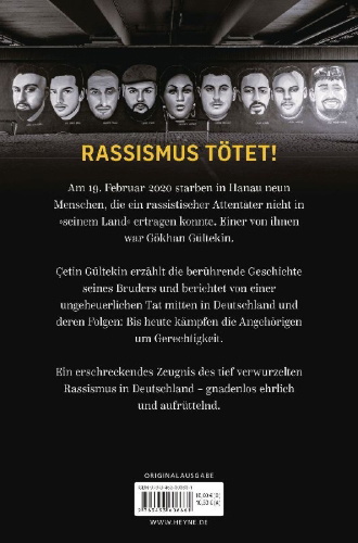Buchcover und Innenansicht für das Buch: Geboren, aufgewachsen und ermordet in Deutschland