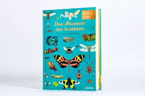 Buchcover und Innenansicht für das Buch: Insectarium: Welcome to the Museum