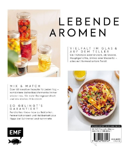 Buchcover und Innenansicht für das Buch: Fermentieren - Twist your Taste!