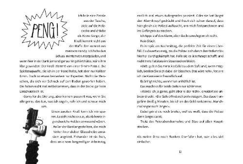 Buchcover und Innenansicht für das Buch: Robin the Hood - Wie klaut man eine Stadt?