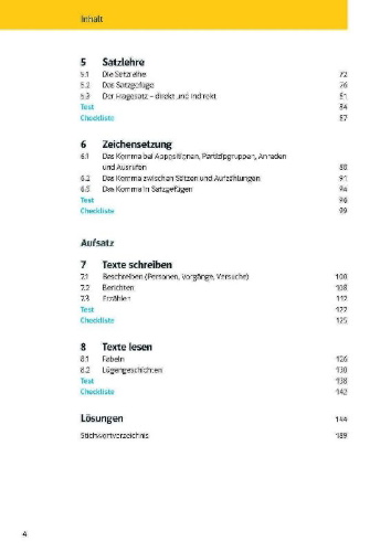 Buchcover und Innenansicht für das Buch: KomplettTrainer Gymnasium Deutsch 6. Klasse