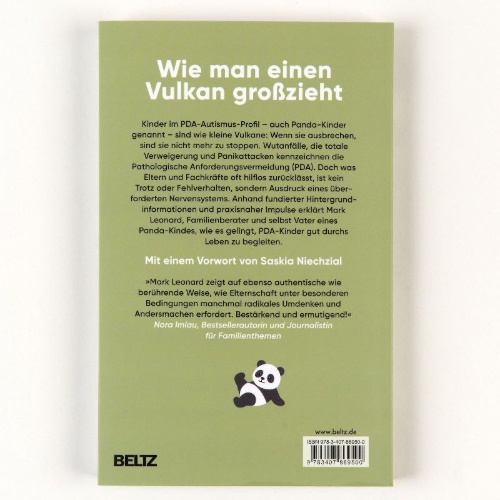 Buchcover und Innenansicht für das Buch: Mein einzigartiges Pandakind