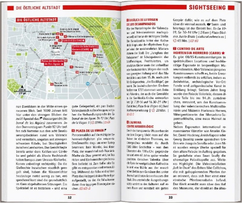 Buchcover und Innenansicht für das Buch: MARCO POLO Reiseführer Valencia
