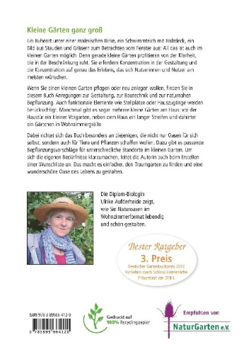Buchcover und Innenansicht für das Buch: Kleiner Garten naturnah